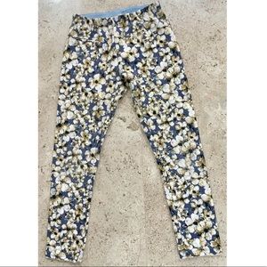 Zara Floral Stretch pants
